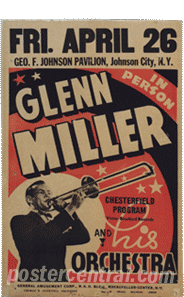Glenn Miller concert poster